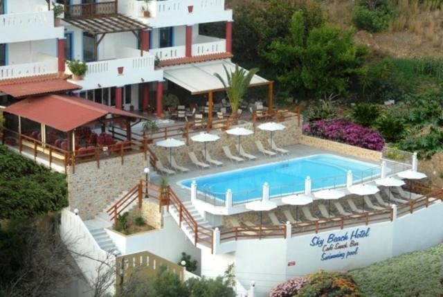 Sky Beach Hotel Agia Galini Esterno foto